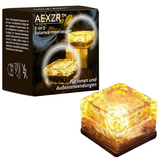 AEXZR™ 2-in-1-Solarwärmeerzeuger (Für Innen und Außenanwendungen)