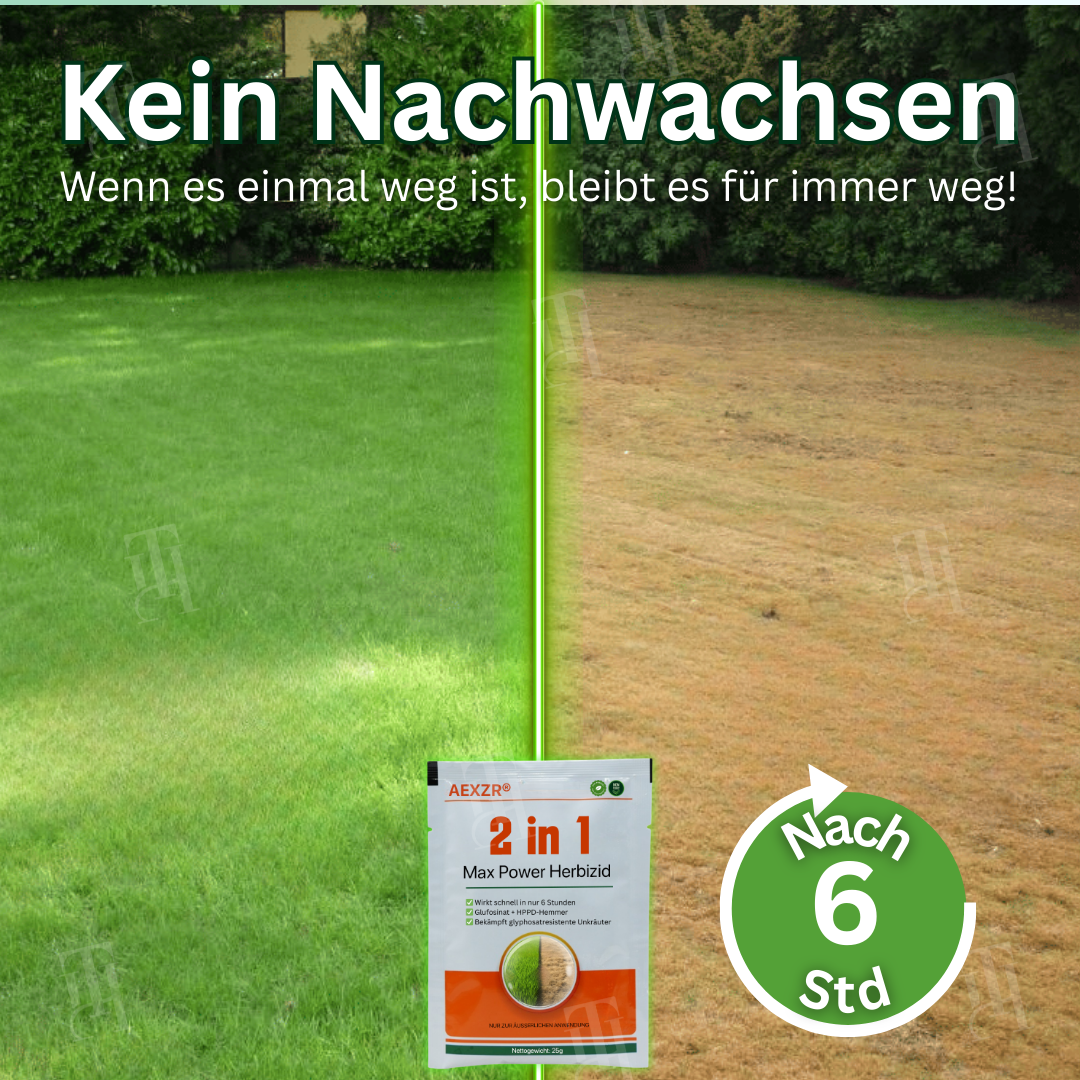🌟 Offizieller Shop | ⚡ Ergebnisse in wenigen Stunden sehen AEXZR® 2 in 1 Max Power Herbizid