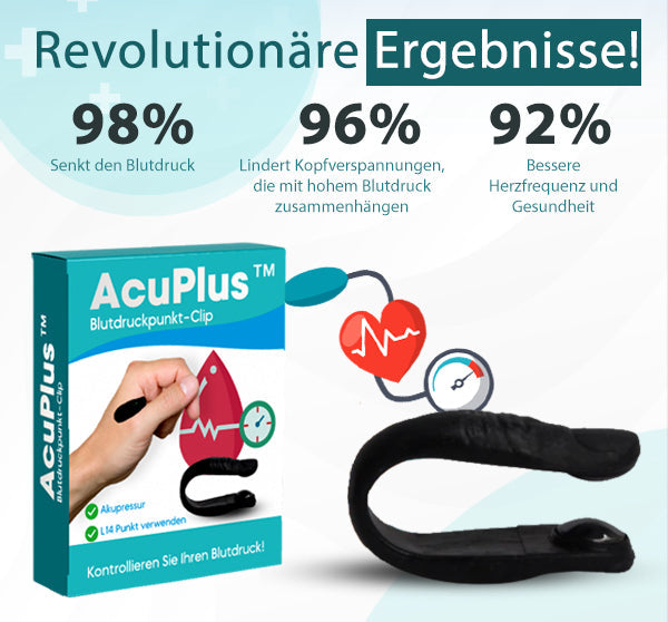 AcuPlus™ Blutdruckpunkt-Clip - 💰Bis zu 80% Rabatt! Jetzt handeln und kräftig sparen!💸