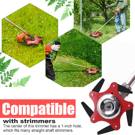 AEXZR® 6 Stahlrasierer-Trimmerkopf